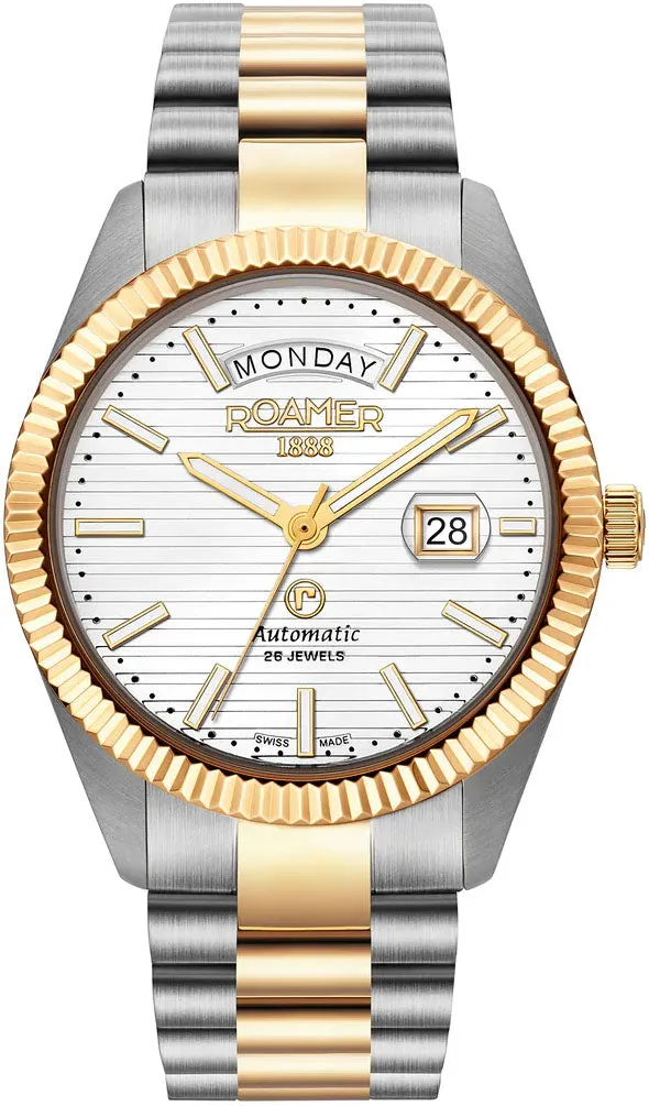 RMR Watch Primeline Daydate II White